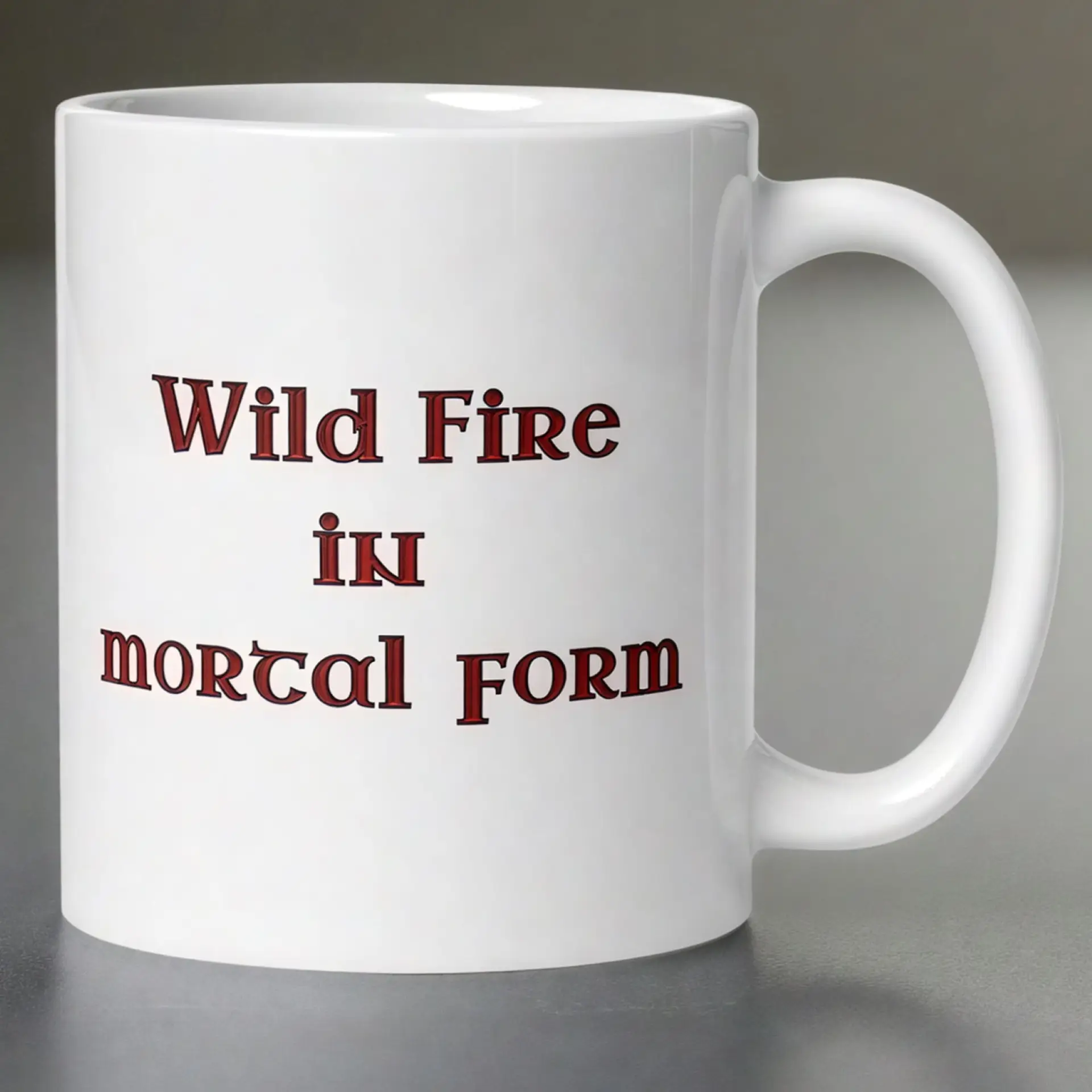 Aries Zodiac 11oz ceramic coffee mug white back