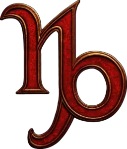 Capricorn. Glyph