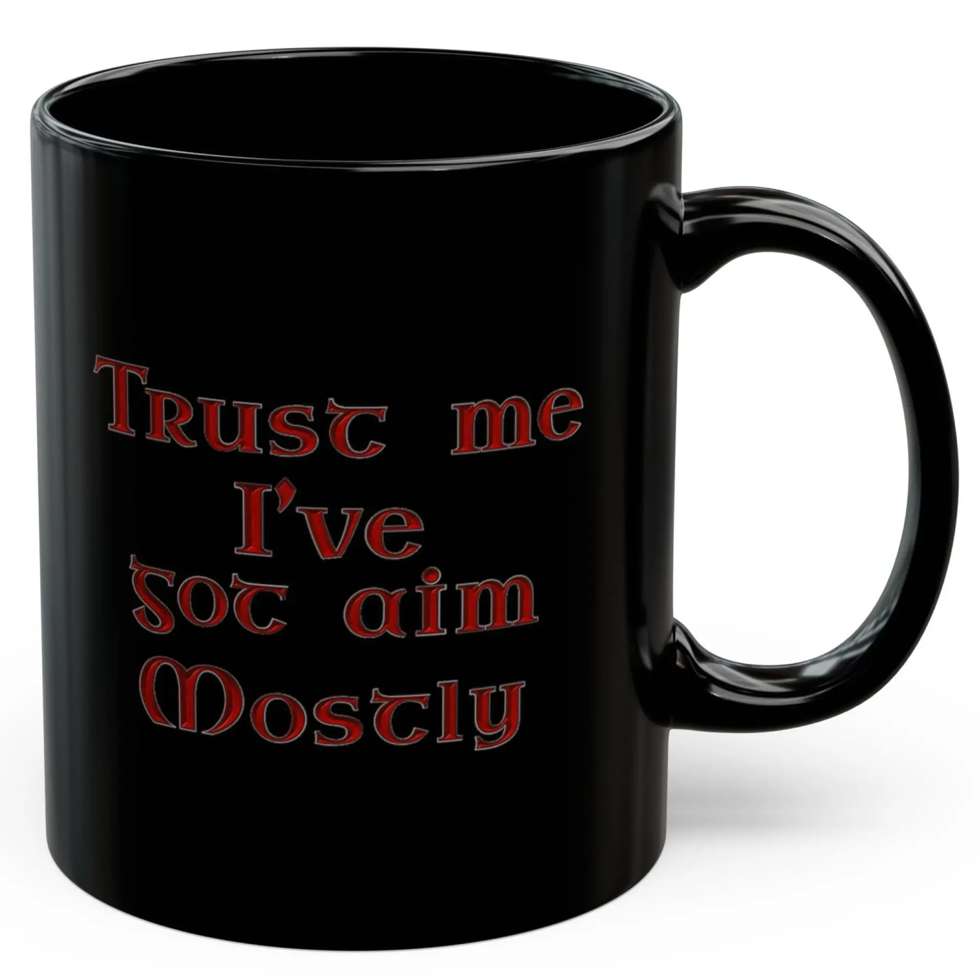 Sagittarius Zodiac 11oz ceramic coffee mug black back