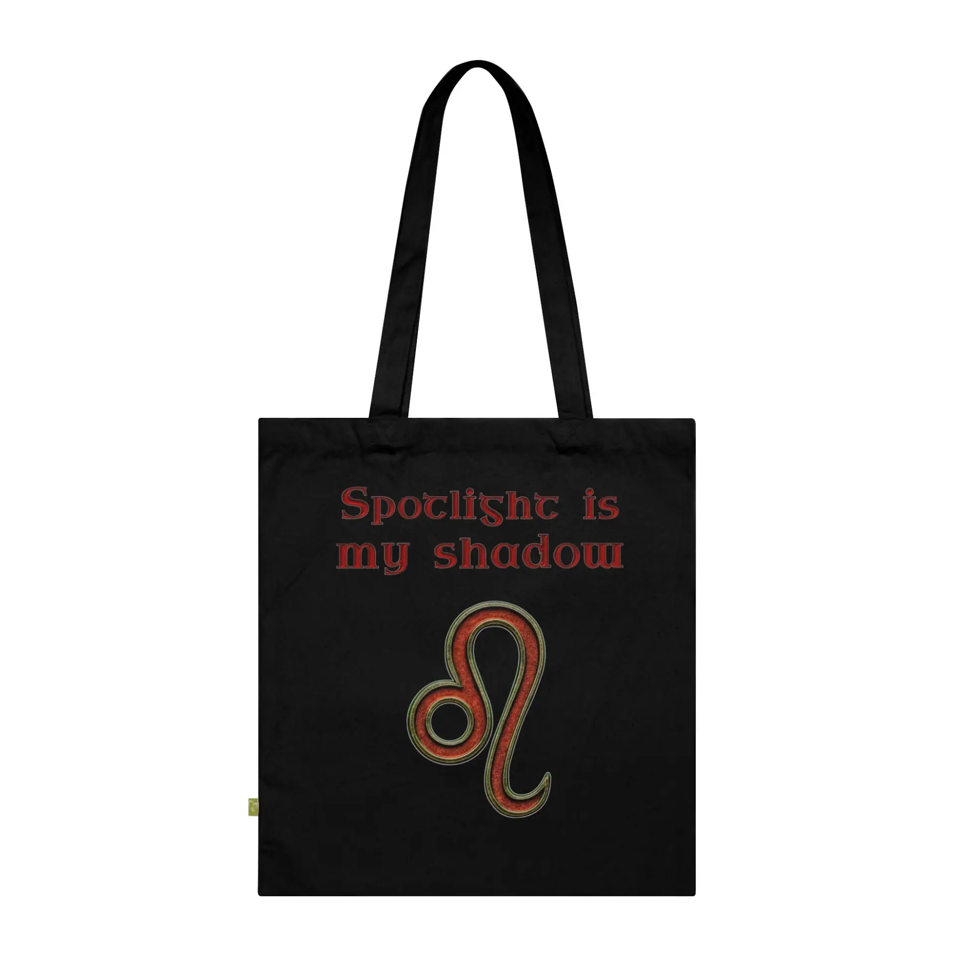 Leo Horoscope Tote Bag black